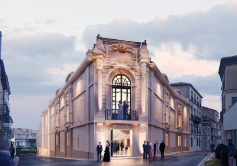Le théâtre des variétés attenant au conservatoire
